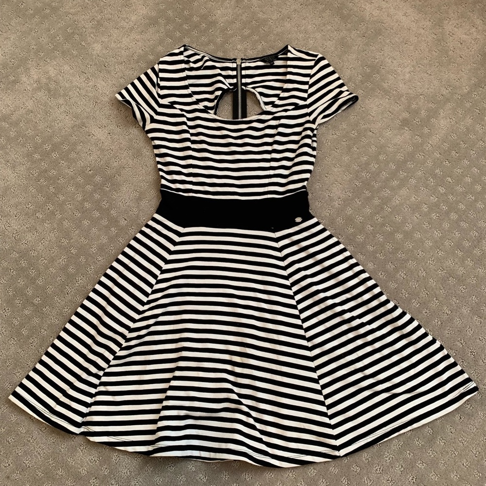 GUESS striped jersey dress